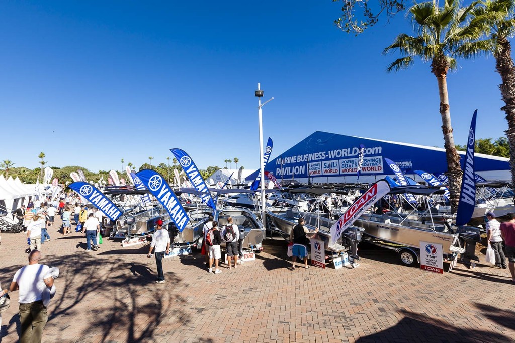 MBW pavilion entrance - Sanctuary Cove International Boat Show 2012 © Mark Burgin